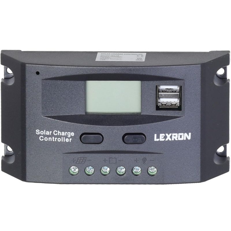 12 Volt 10 Amper Pwm Şarj Kontrol Cihazı (Lexron)