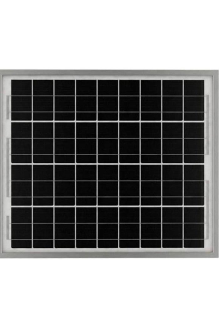 12 Watt Monokristal Güneş Paneli (Lexron)