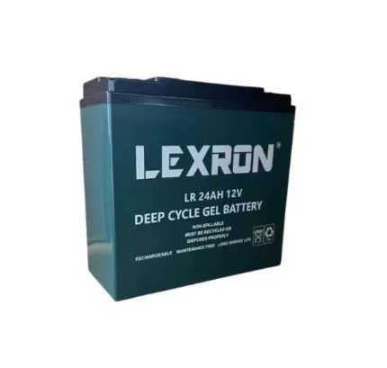 24 Amper Jel Akü 12 Volt Deepcycle (Lexron)