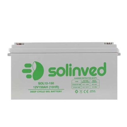 150 Amper Jel Akü 12 Volt Deepcycle (Solinved)