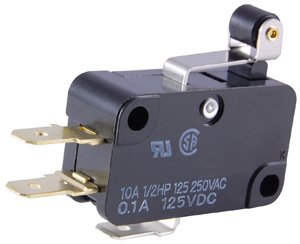 Zippy Kısa Makaralı Micro Switch - 10A 250V Kapasite